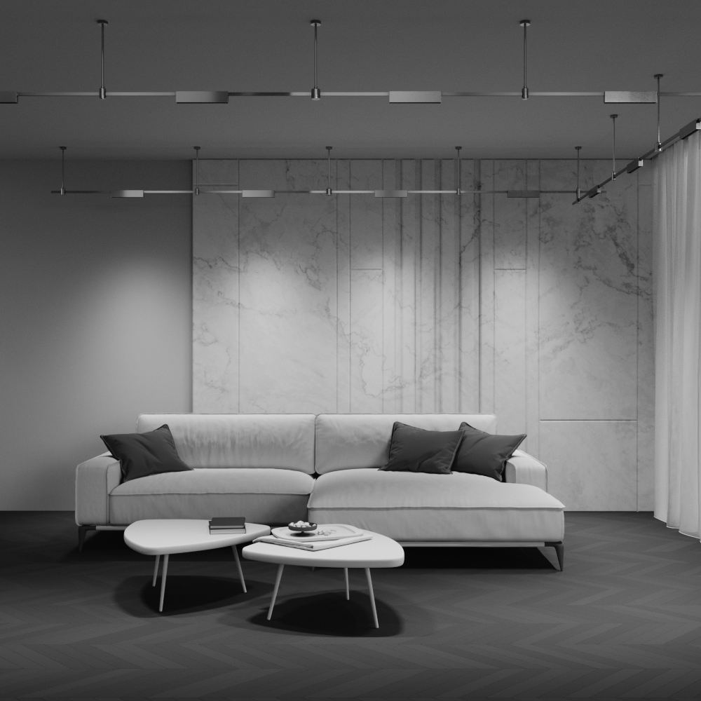 Трековый магнитный светильник Maytoni Points TR150-1-12W3K-M-BS