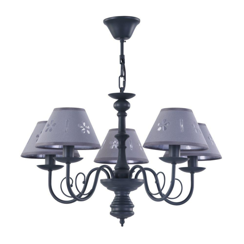 Подвесная люстра Freya Emily FR2537PL-05GR