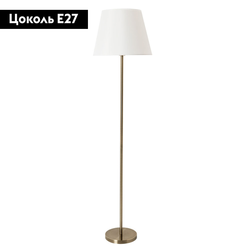 Торшер Arte Lamp ELBA A2581PN-1AB