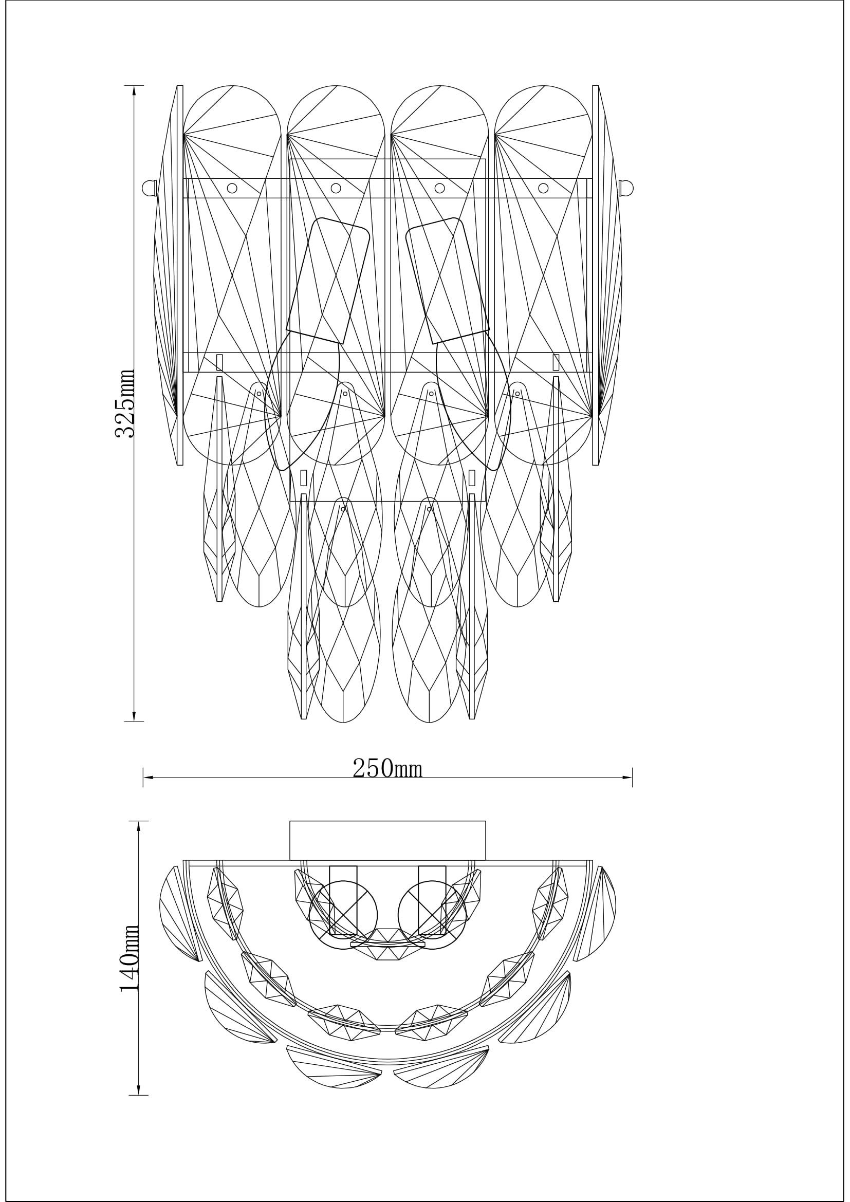 Бра Moderli Mery V9041-2W