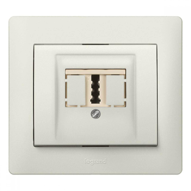 Лицевая панель Legrand Galea Life розетки TDO перламутр 771547