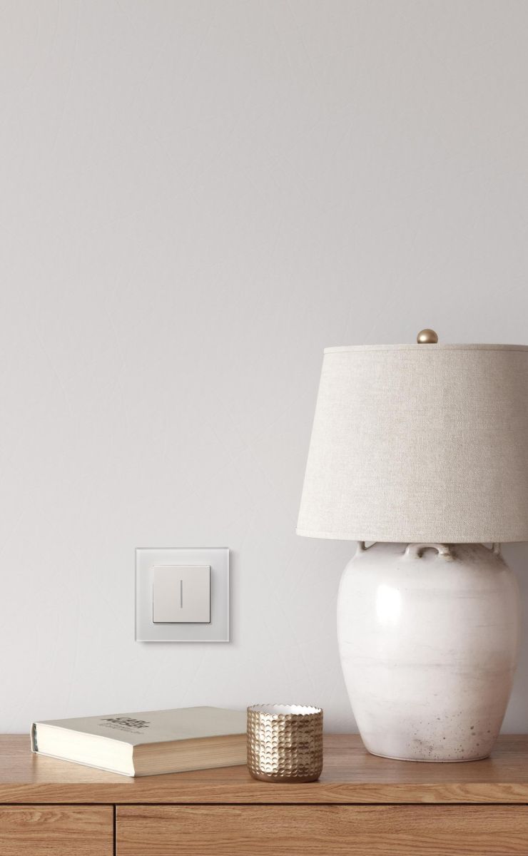 Рамка 5-постовая, стекло белый Kollinger Asthetik AS5WH