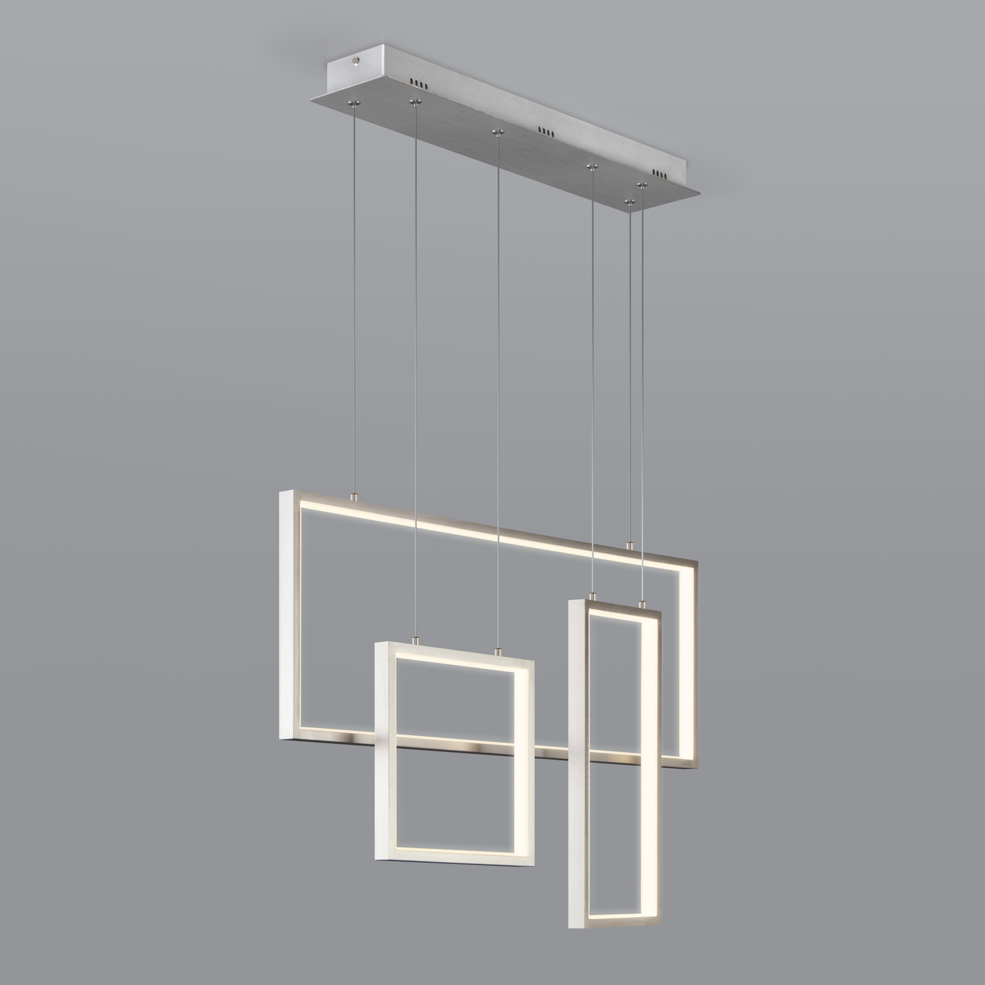 Подвесной светодиодный светильник Eurosvet Direct 90178/3 сатин-никель