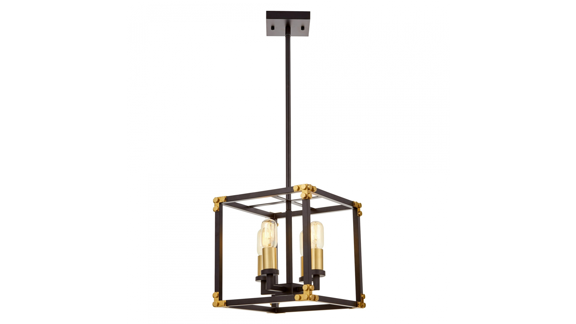 Подвесная люстра Lumina Deco Waldorf LDP 1140-4 BK+MD