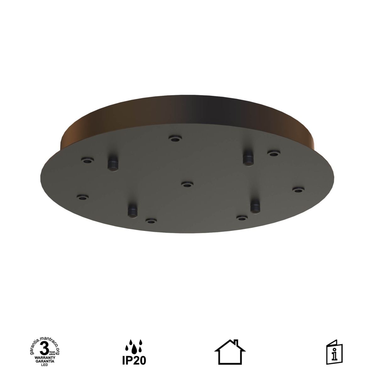 Подвесная люстра Mantra Arrecife 9369+9220 (8L)