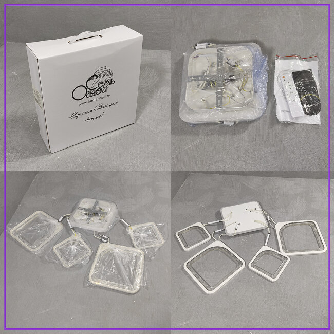 Потолочная люстра Seven Fires Brand SF7057/5C-WT-BL