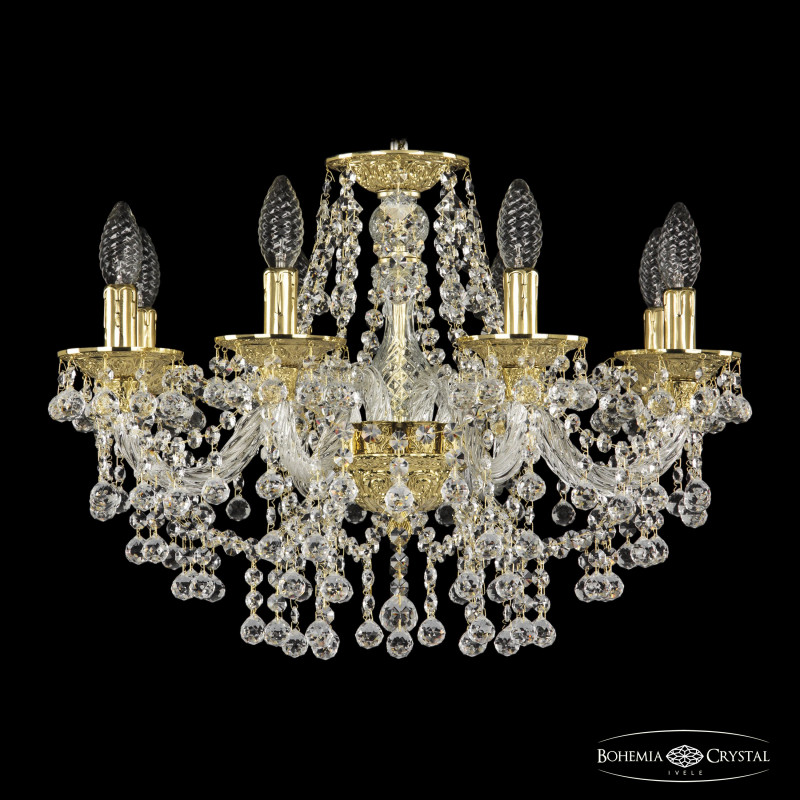 Подвесная люстра Bohemia Ivele Crystal 16109/8/195 G