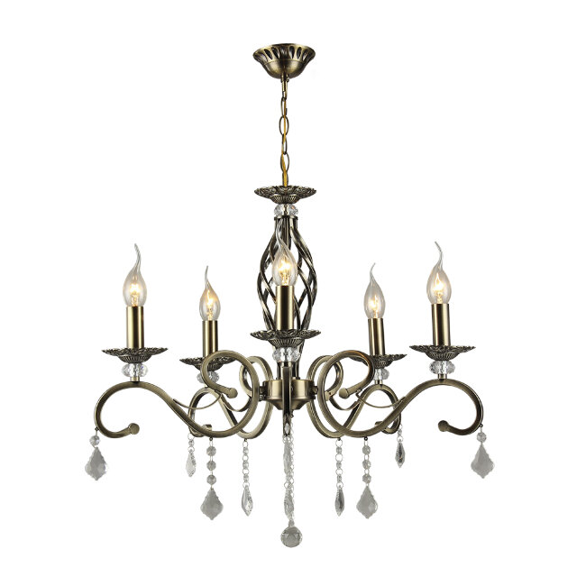 Подвесная люстра Wedo Light Aelita WD3529/5H-AB-CL