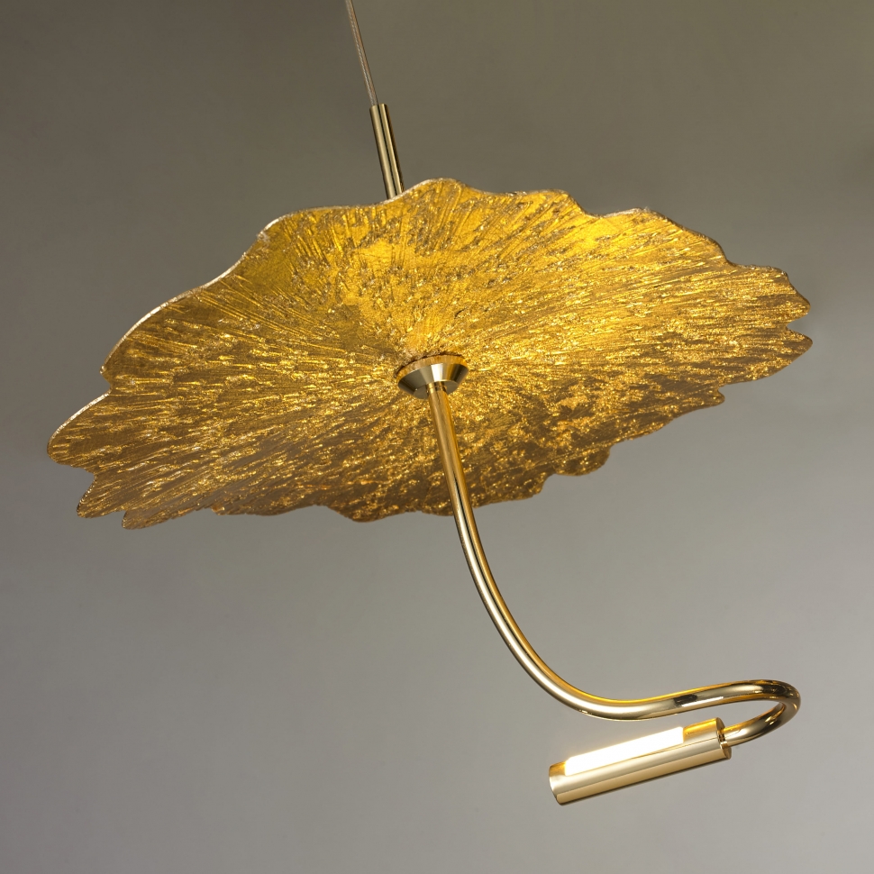 Каскадная люстра флористика iLedex Lotus 8827P-19 BR