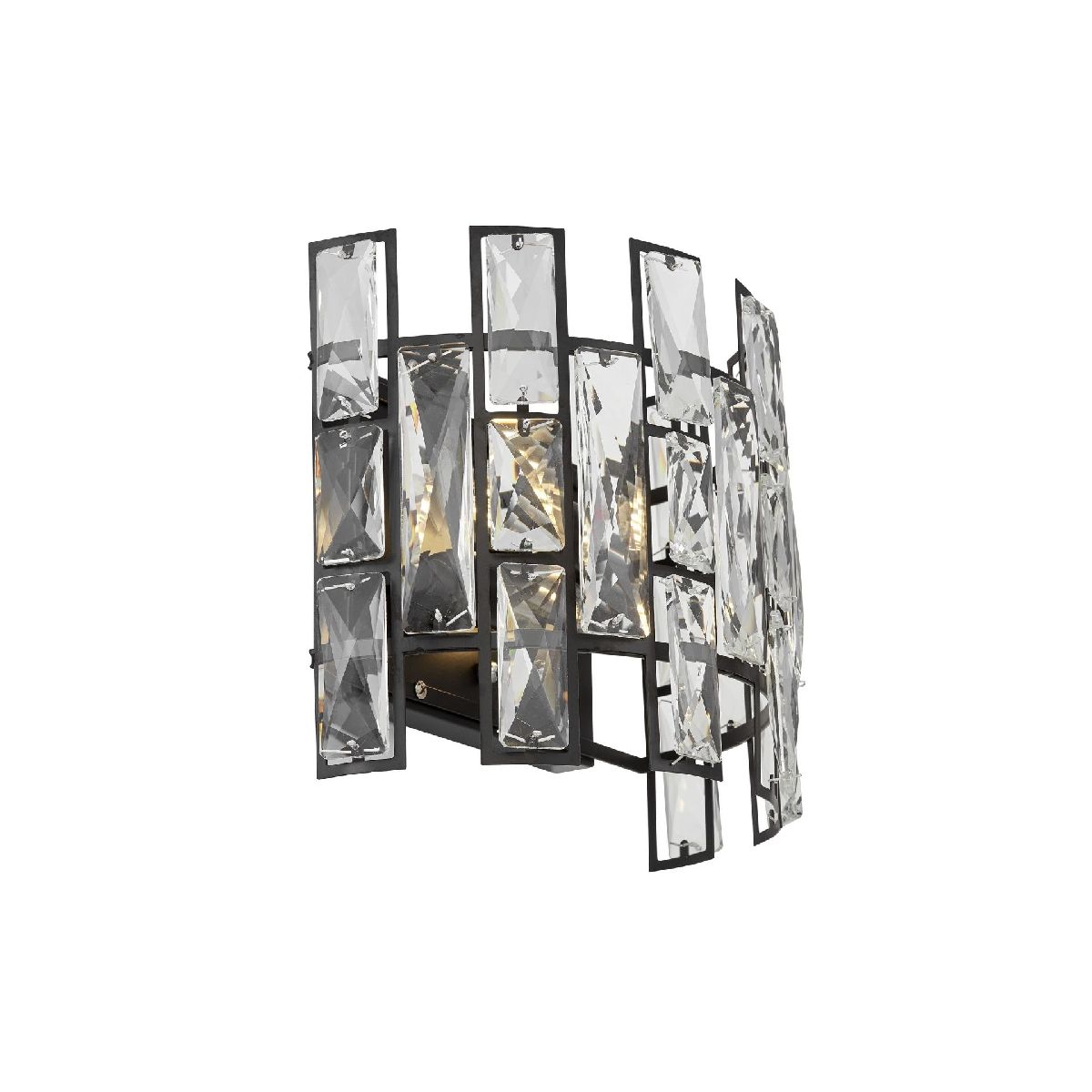 Настенный светильник Lumina Deco Florina LDW 7041-2 BK