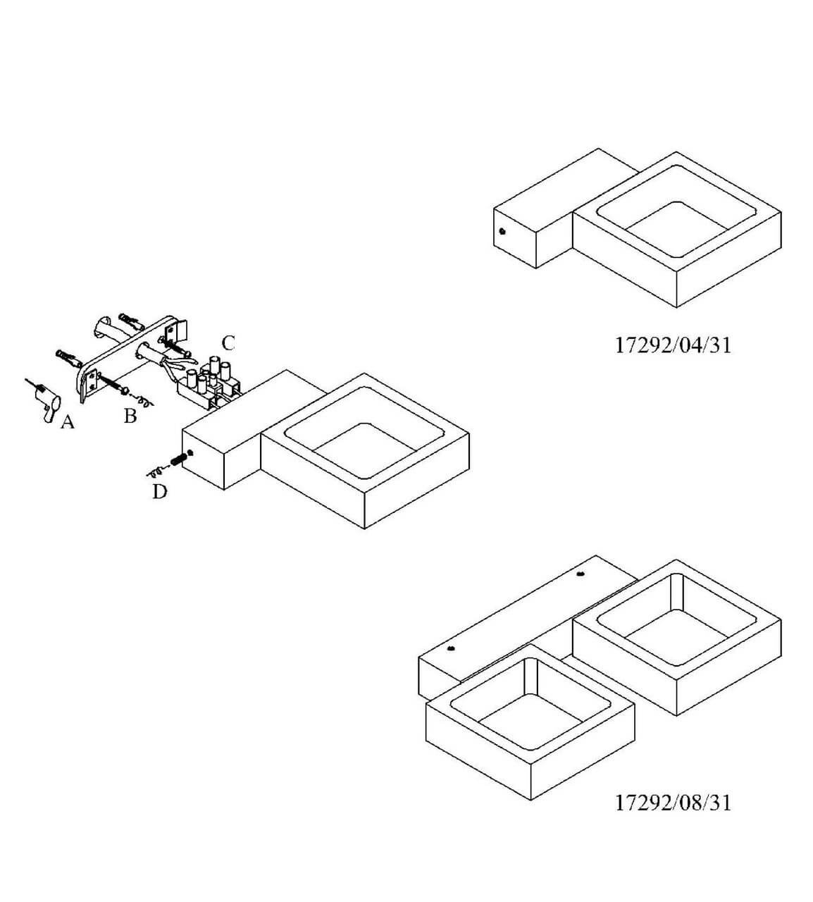 Настенный светодиодный светильник Lucide Ixx 17292/04/31