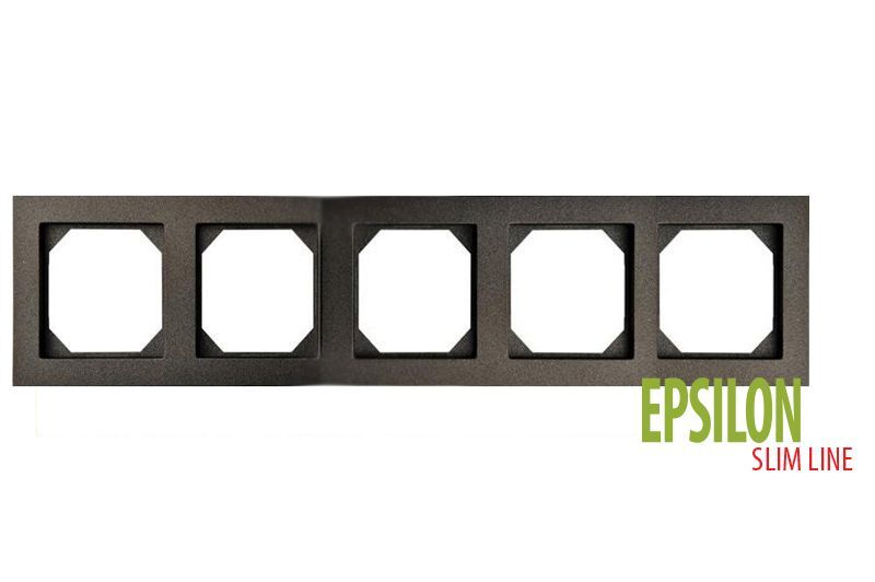 Рамка пятиместная Liregus Epsilon 28-1205