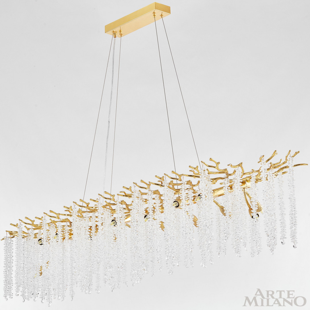 Подвесная люстра Arte Milano Milan 230011/L1500/16/A Gd