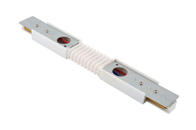 Коннектор гибкий Denkirs DK Track White TR1106-WH