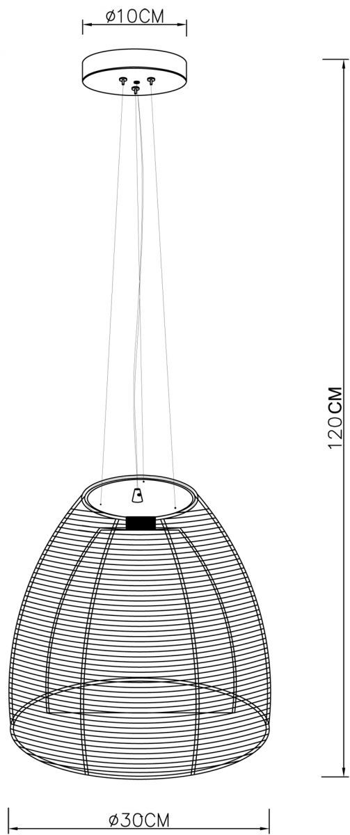 Подвесной светильник Deko-Light Filo Big Mob 342027