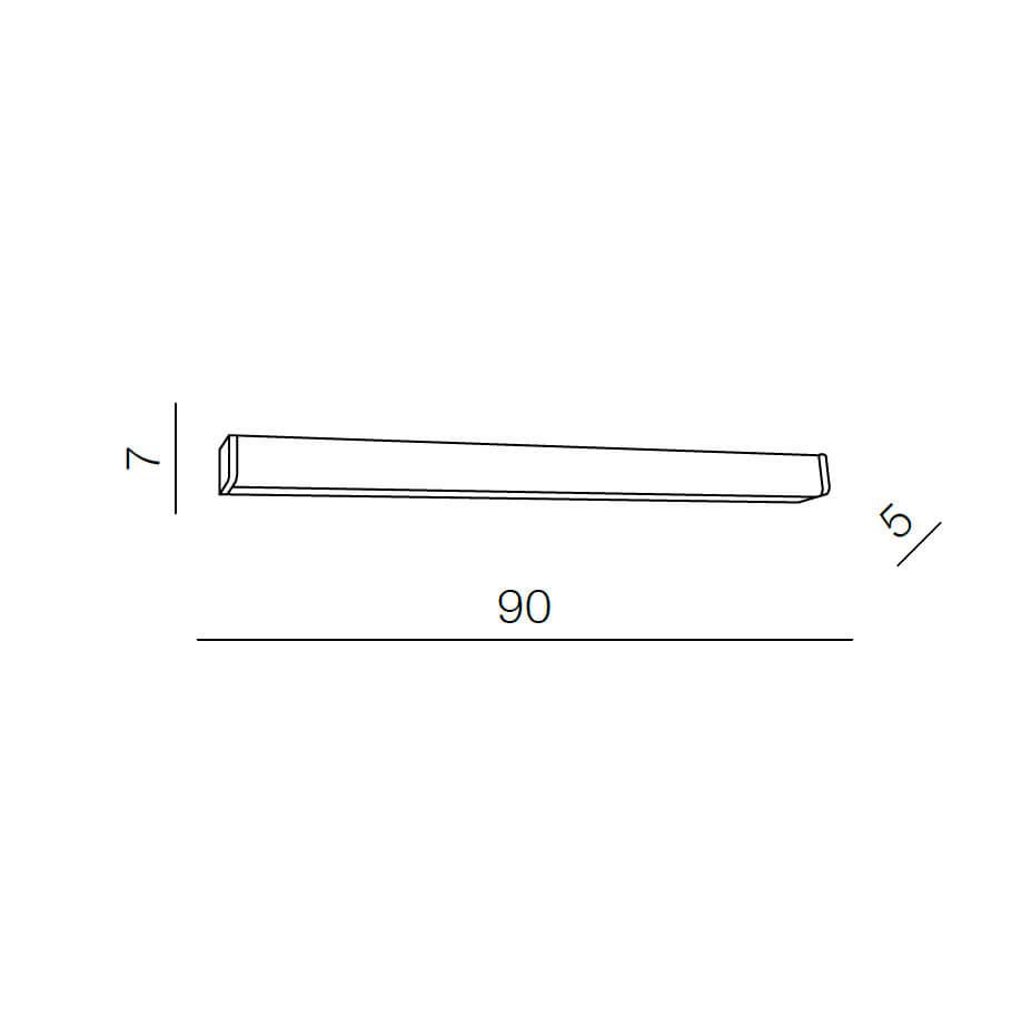 Настенный светильник Azzardo Peter 90 AZ2089