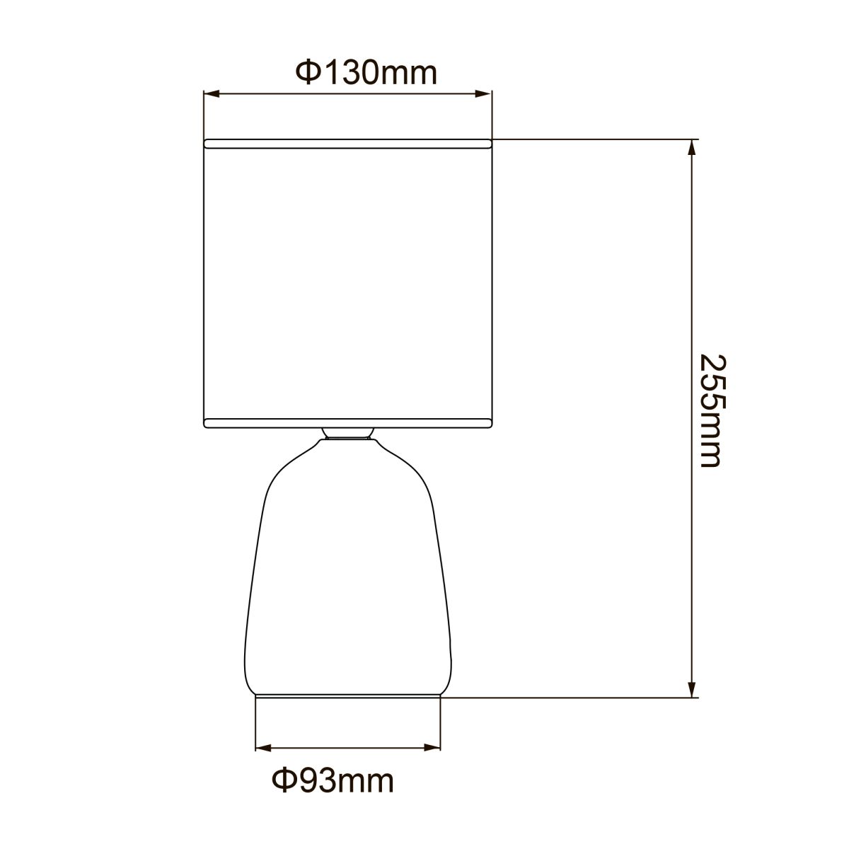 Настольная лампа Uniel UML-B305 E14 WHITE UL-00012419