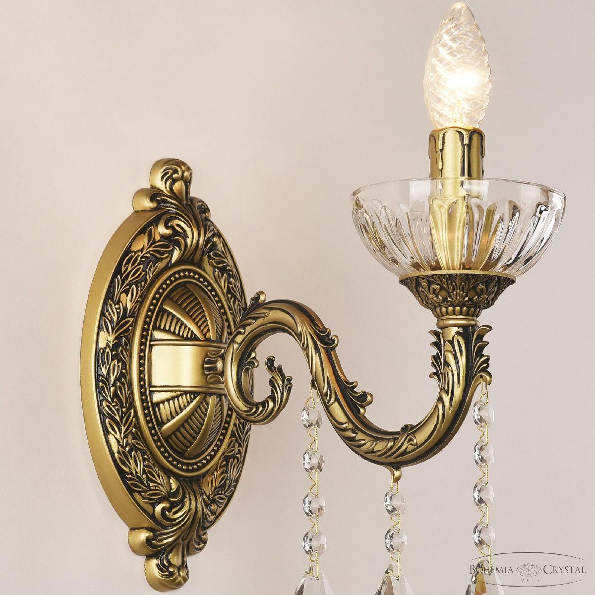 Бра Bohemia Ivele Crystal AL7901B10/1/175 A AGB P Clear/M-1H