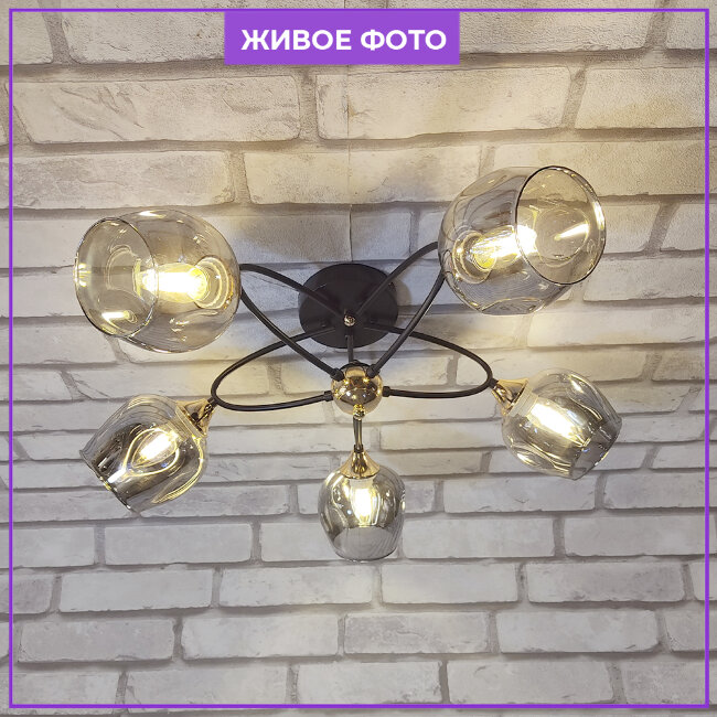 Потолочная люстра Wedo Light Lenyano 66660.01.15.05