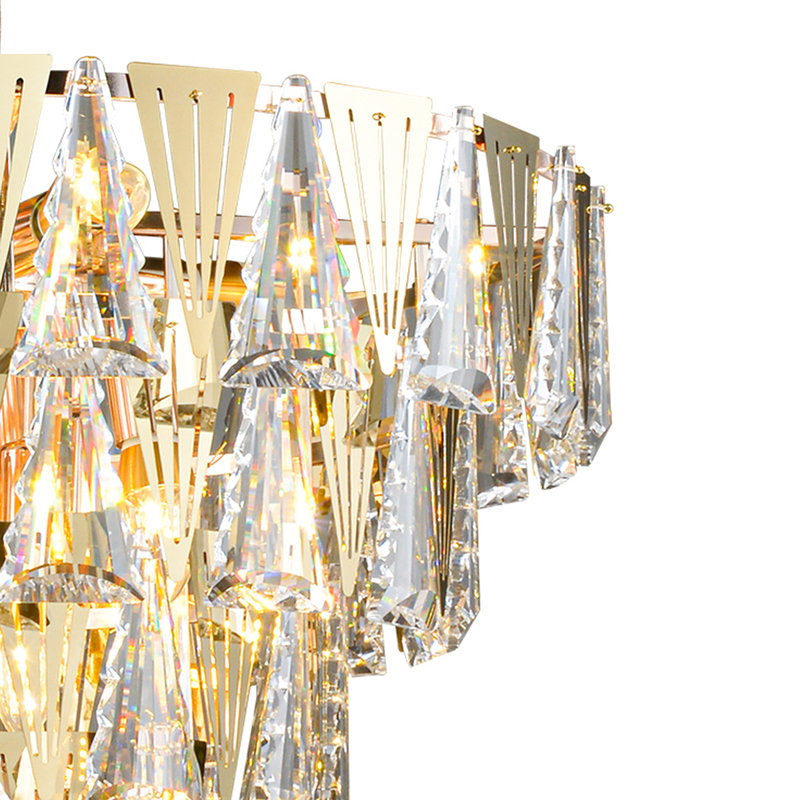 Подвесная люстра Natali Kovaltseva AMANDA II 81441/12C GOLD