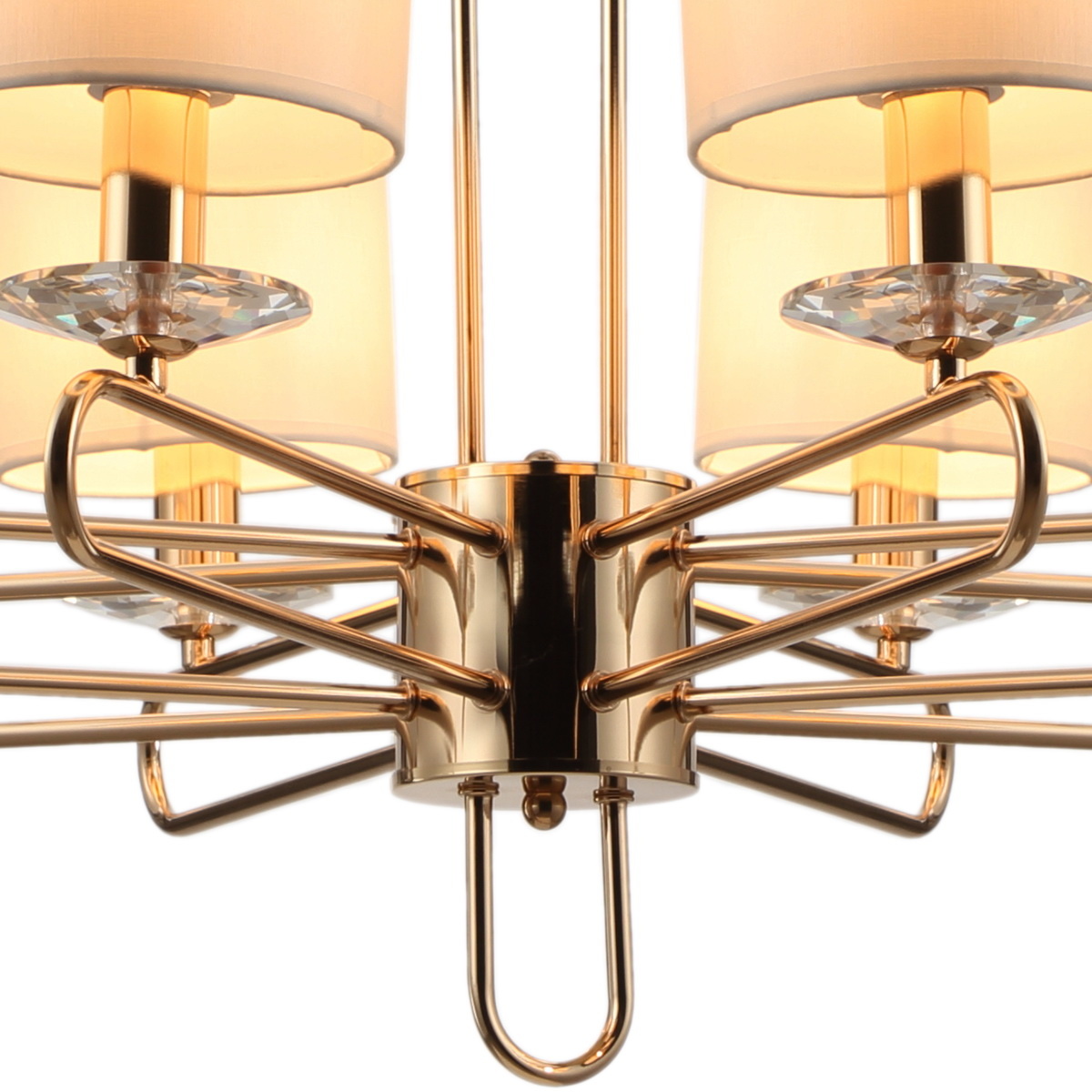 Подвесная люстра Illumico IL6196-8P-17 GD