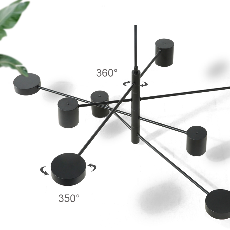 Люстра на штанге ImperiumLoft Motvikt 189819-26