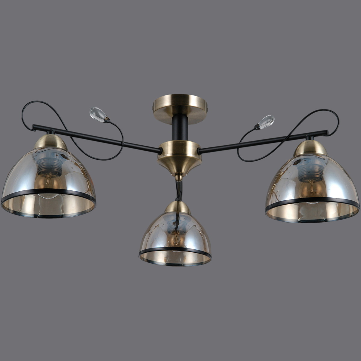 Потолочная люстра Illumico IL0251-3CSQ-79 BK AB