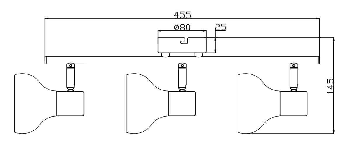 Спот Rivoli Pulito 7009-732 Б0038131
