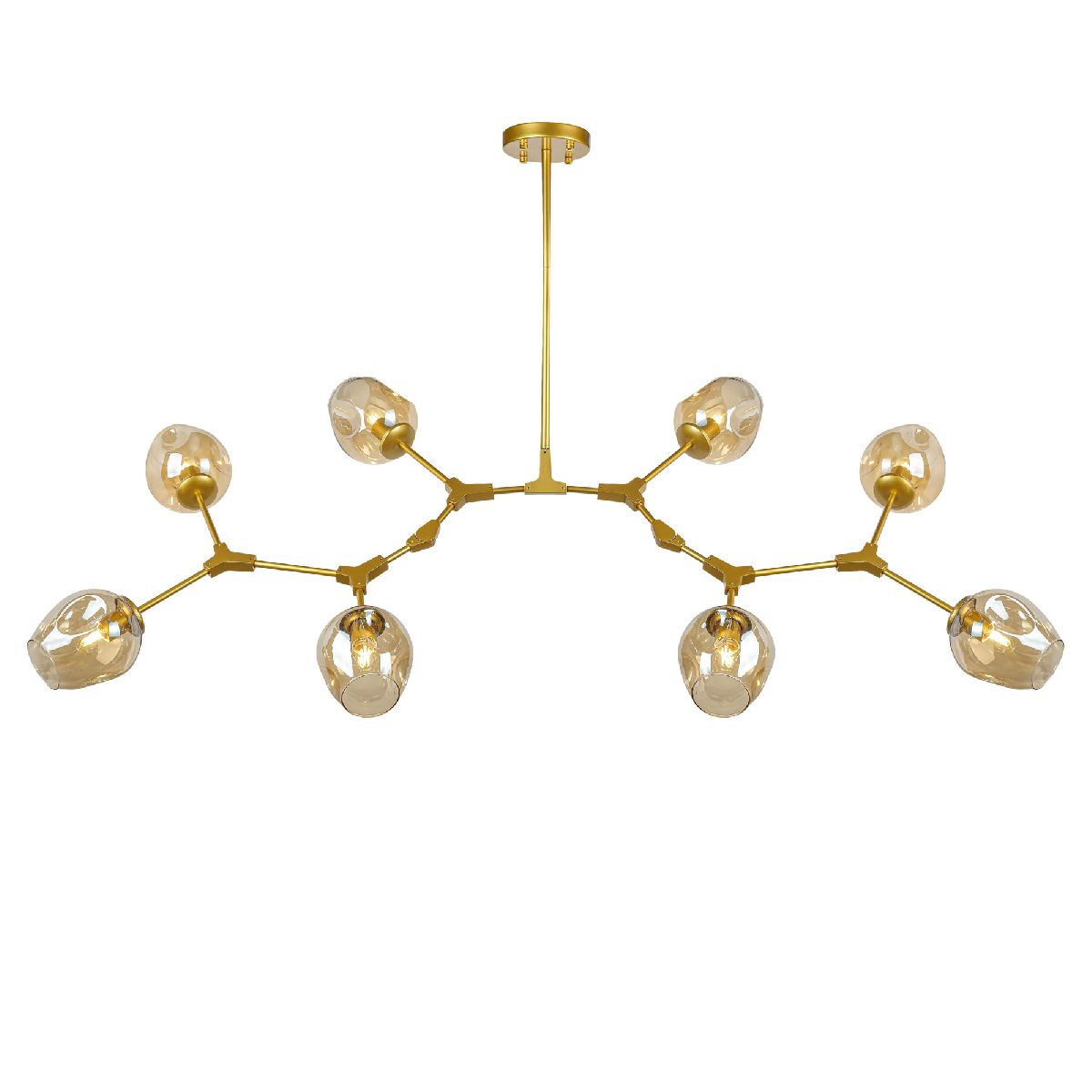 Люстра на штанге AM Group LOFT-8 GL