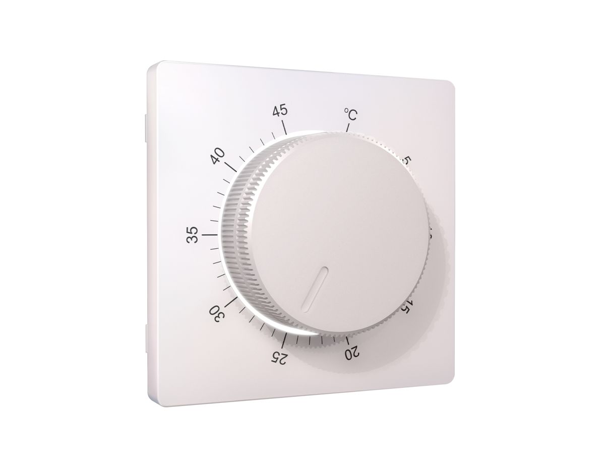 Лицевая панель Alfa (Жемчуг) для терморегулятора теплого пола Quant Ambrella Volt AP2057