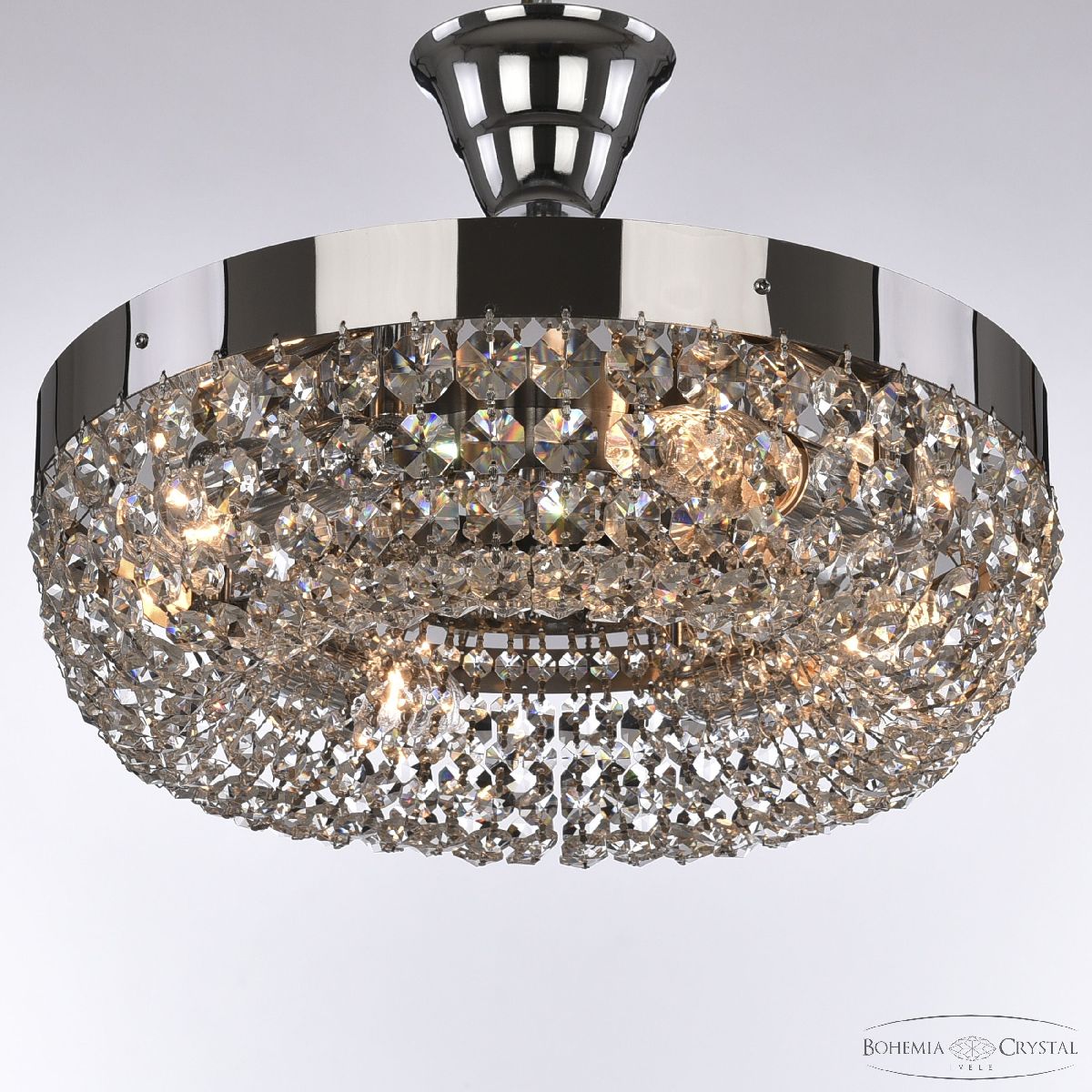 Потолочный светильник Bohemia Ivele Crystal 19031/35NZ Ni