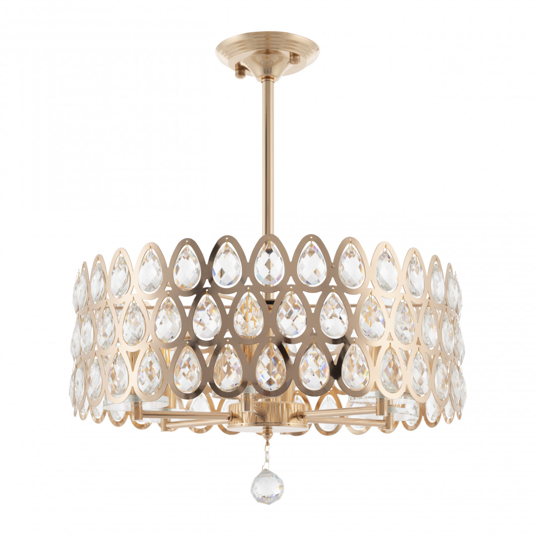 Люстра на штанге Arte Milano Sorrento 371019/6/300/490 GD