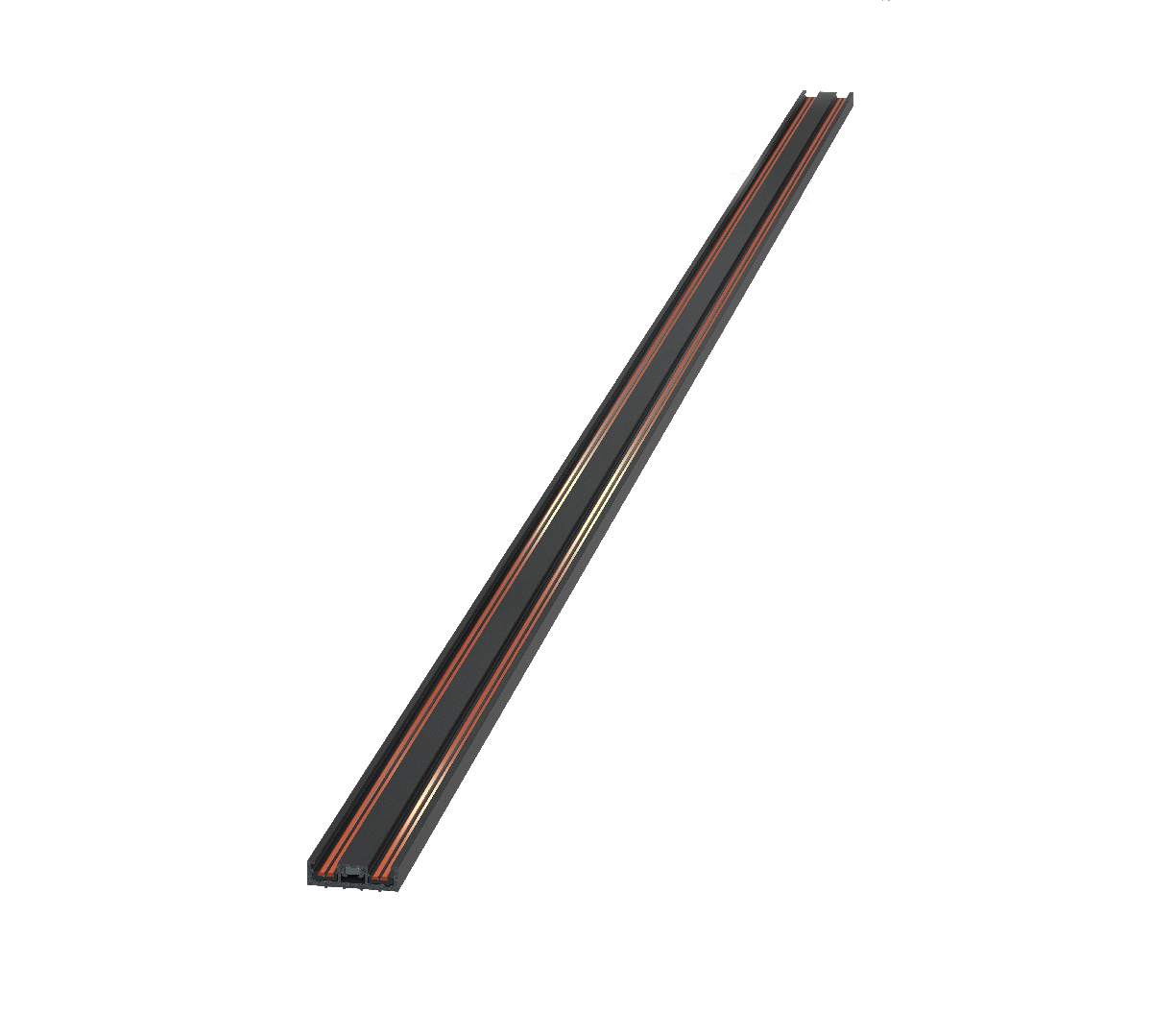 Ультратонкий накладной магнитный шинопровод iLedex Vision 4825-25/7-1000-BK