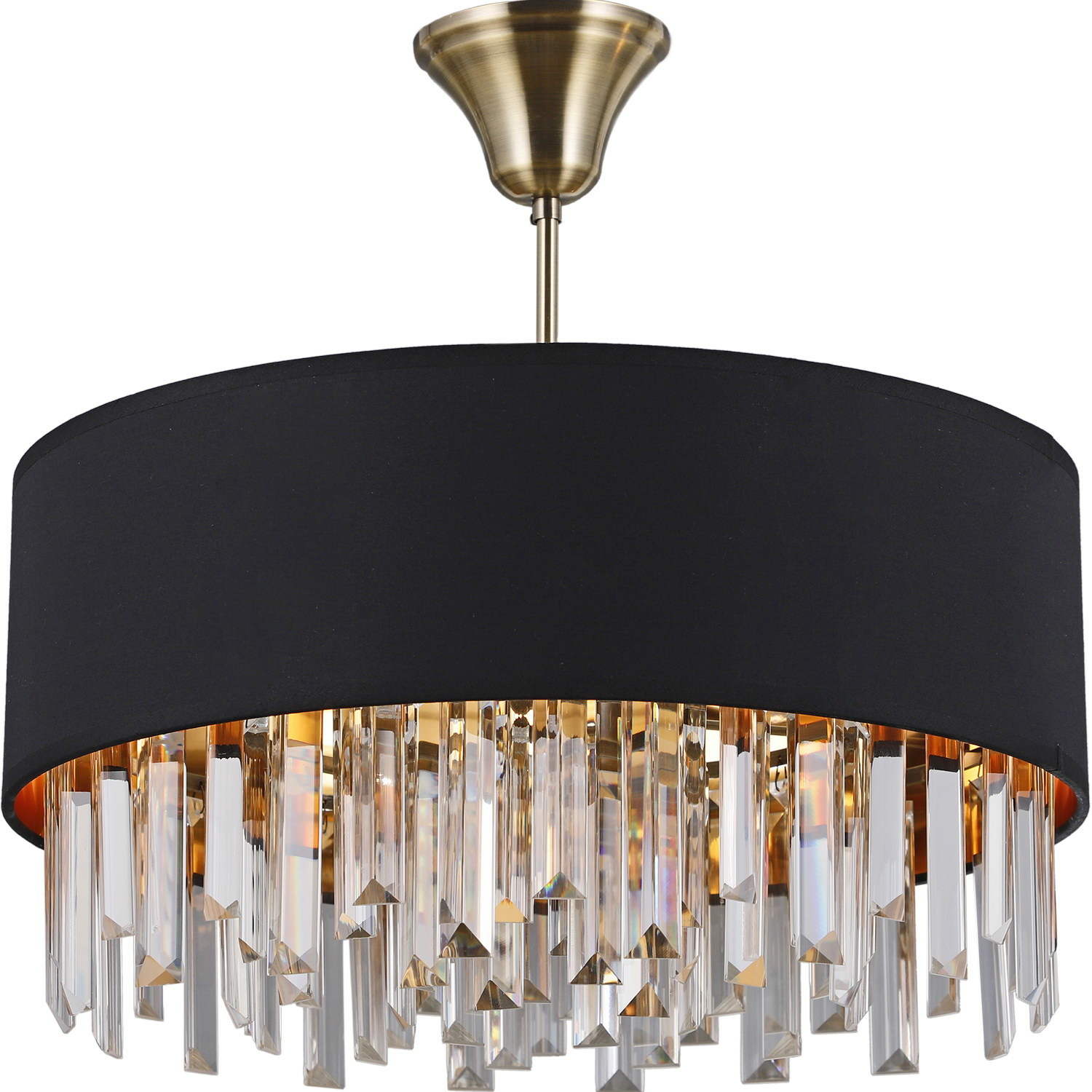 Люстра на штанге Illumico IL3527-6CSQ-29 BK