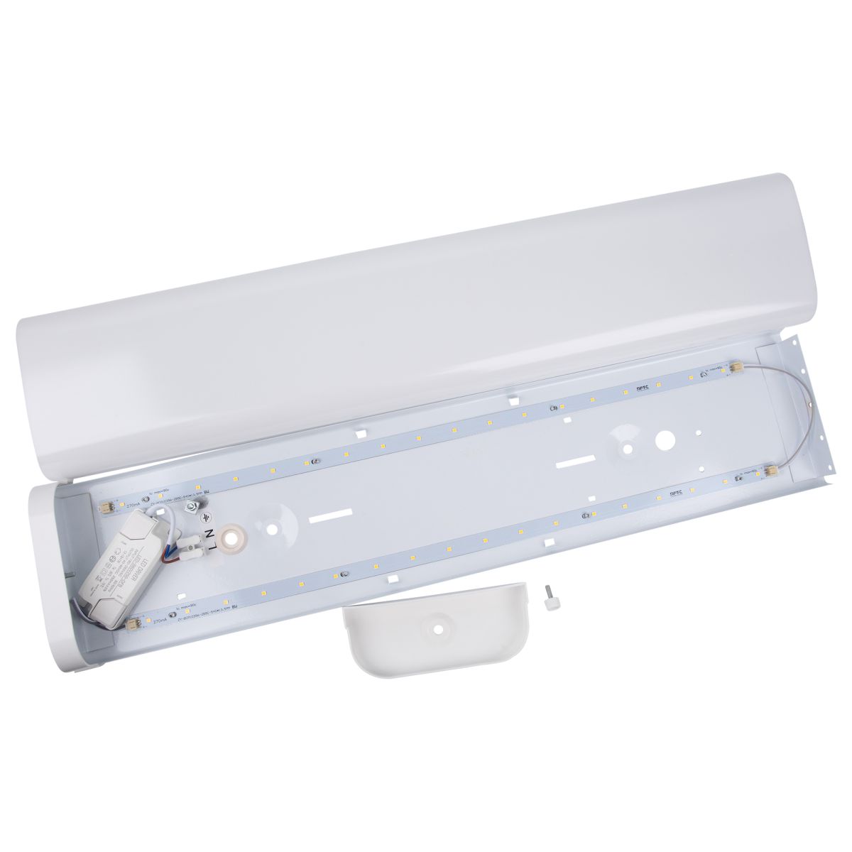 Накладной светильник Uniel ULO-C01B 16W/4000K/L64 IP40 OPAL WHITE UL-00011229