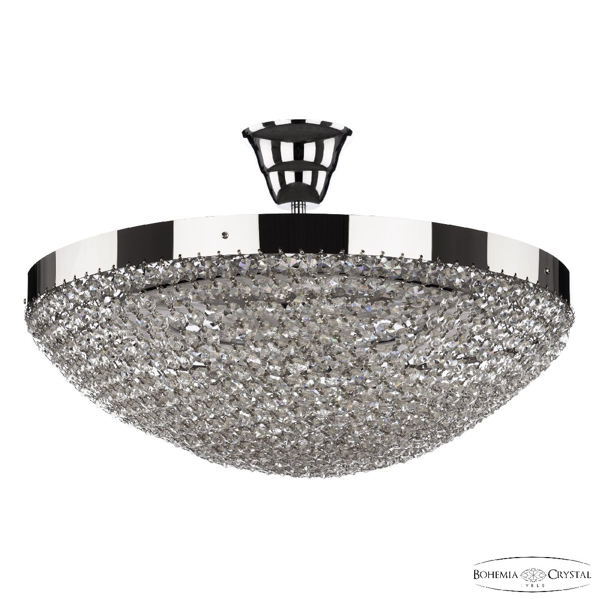 Потолочная люстра Bohemia Ivele Crystal 19321/45NZ/LED-DIM Ni
