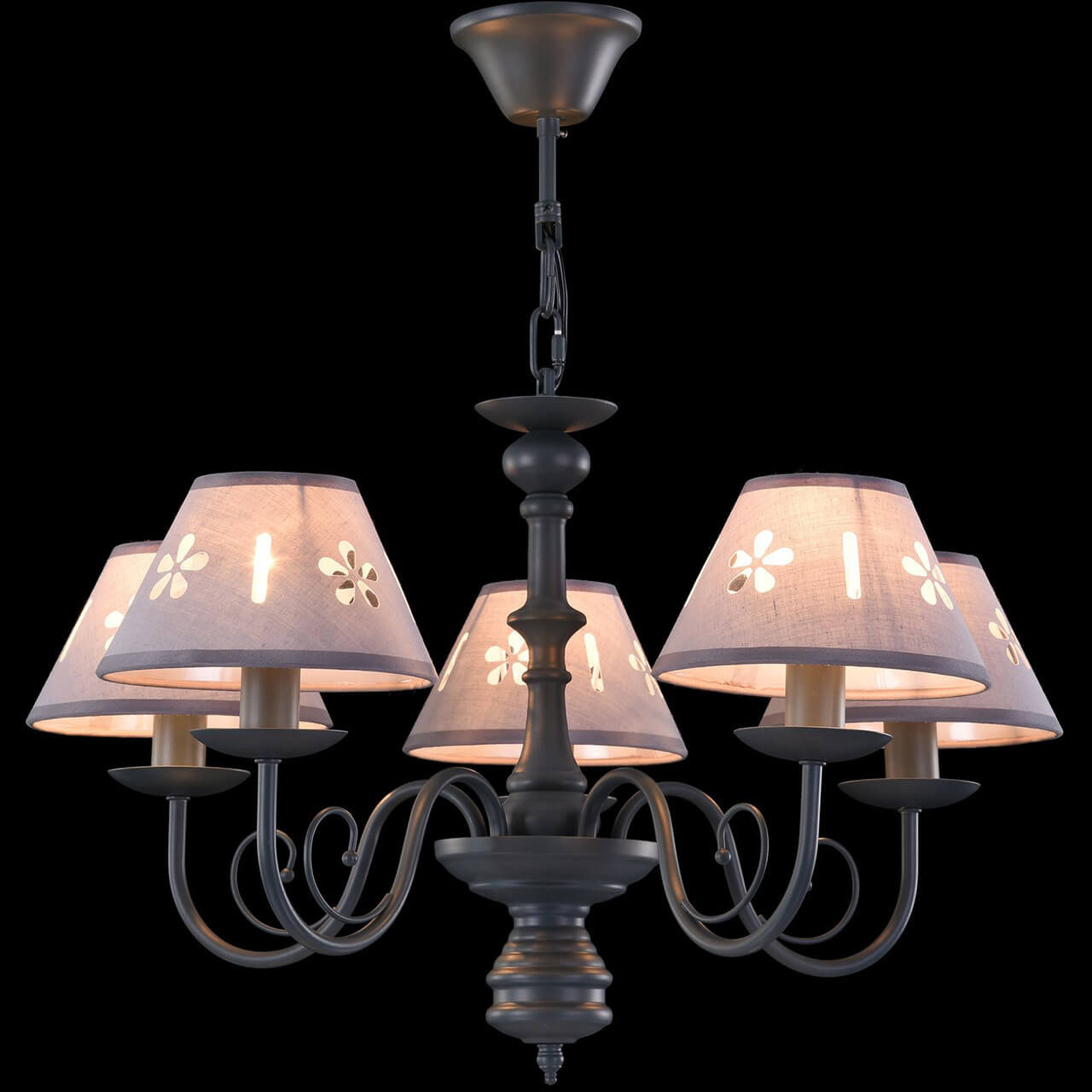 Подвесная люстра Freya Emily FR2537PL-05GR