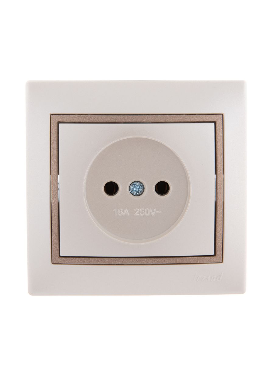 Розетка б/з Lezard Mira 701-3031-121