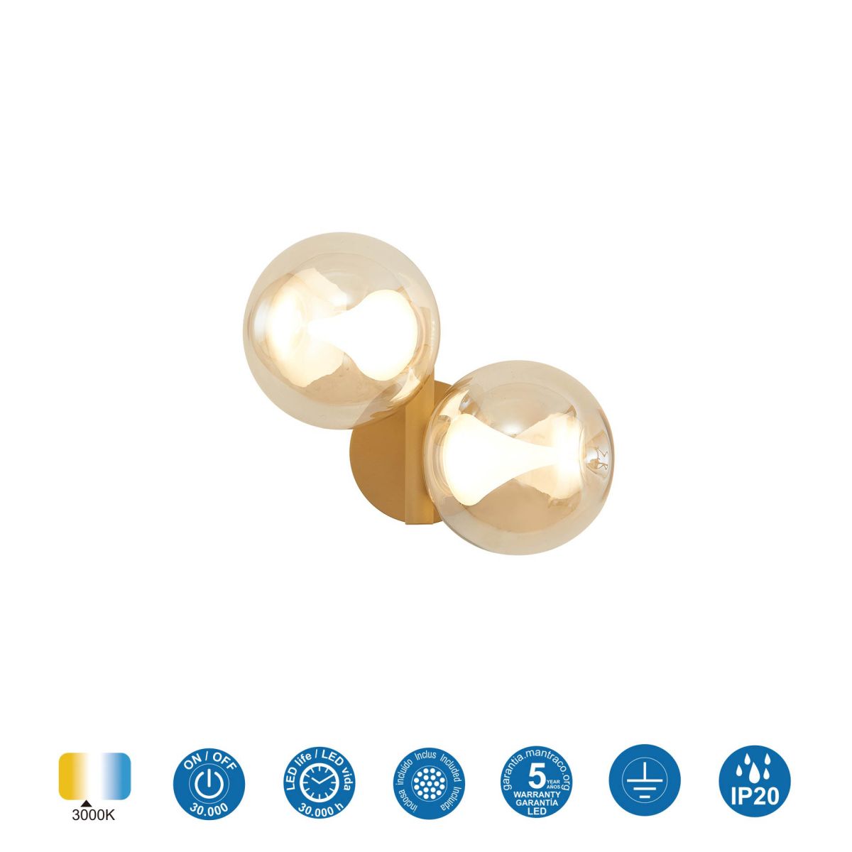 Бра Mantra Andromeda 9554