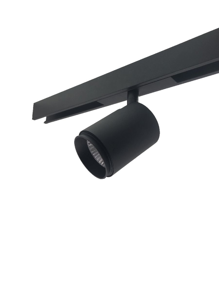 Трековый магнитный светильник Elvan PJ-2012-20W-WW-BK