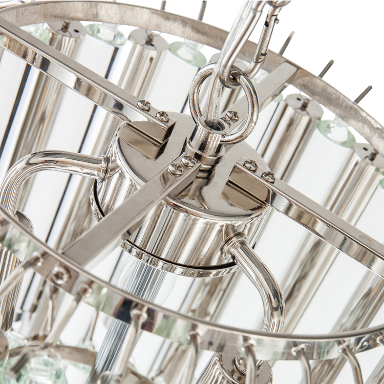 Подвесная люстра DeLight Collection Gigi KM0931P-13 nickel