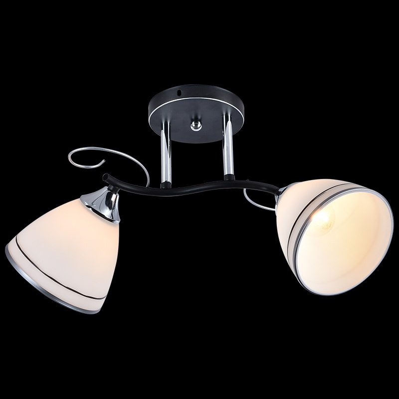 Люстра на штанге Reluce 91250-0.3-02 BK+CR