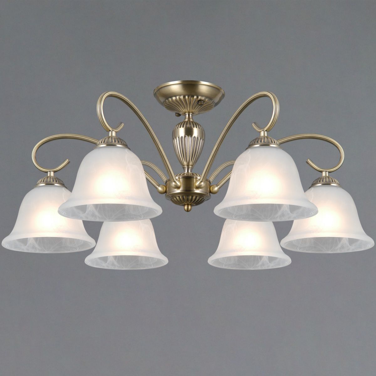 Люстра на штанге Illumico IL0696-6ASQ-25 AB AREZZO