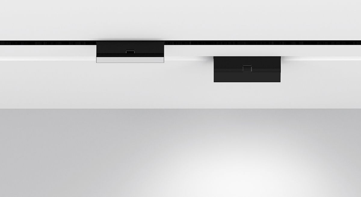 Трековый светильник Luminotti Slimline Pinflat L.220.9.CCT.BK