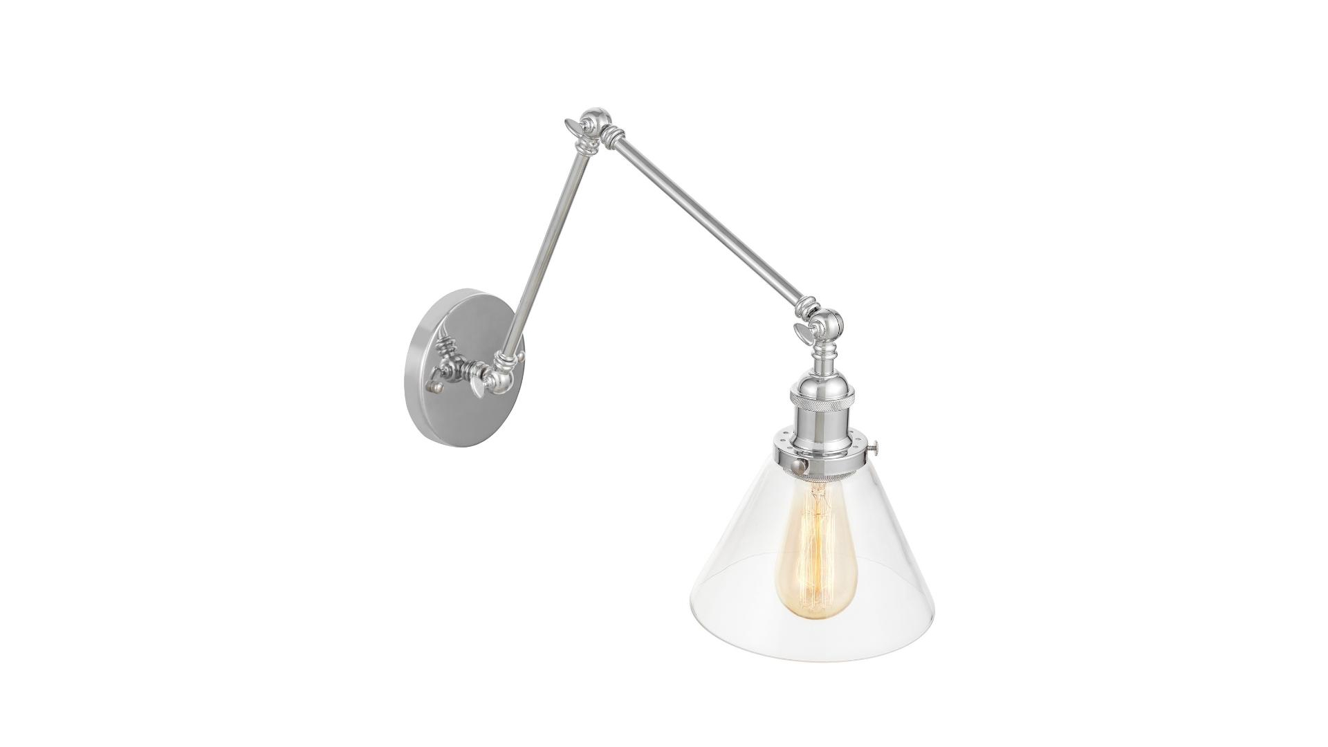 Бра Lumina Deco Nubi LDW 6801-2 CHR+PR