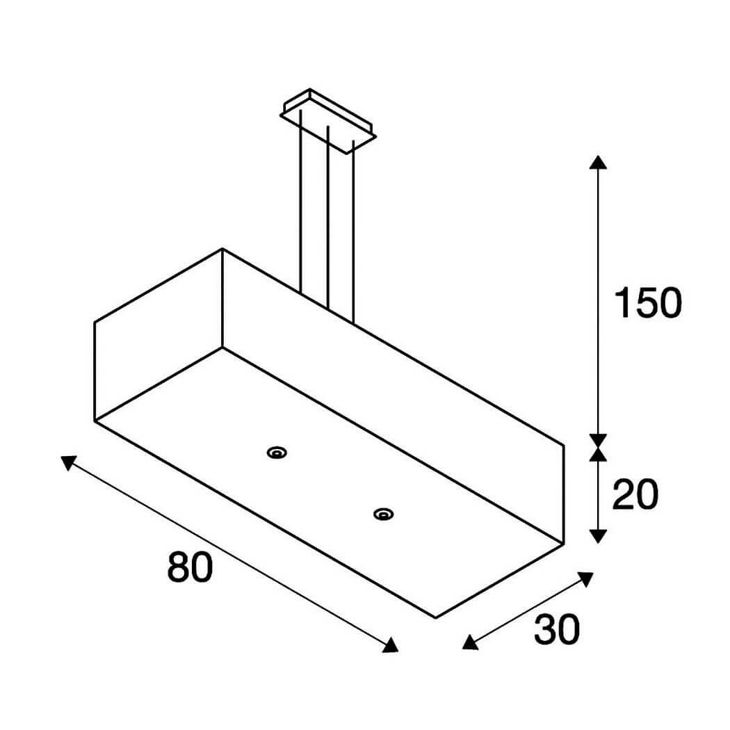 Подвесной светильник SLV Lasson 155300