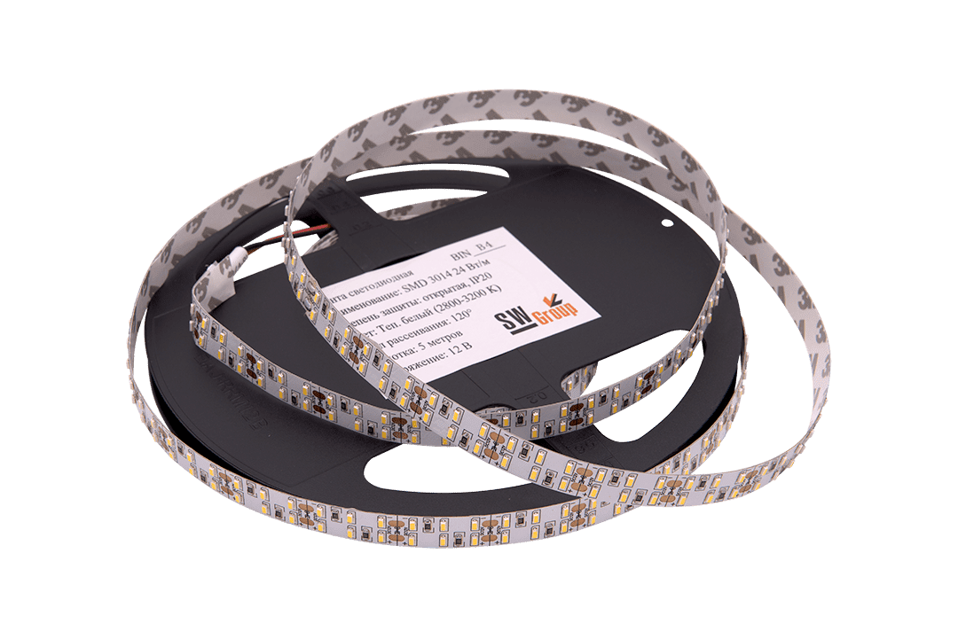 Светодиодная лента SWG SWG4240*2-12-24-WW 001699