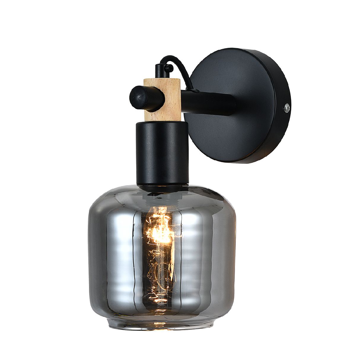 Бра скандинавское сканди Escada Skald 1109/1A Black