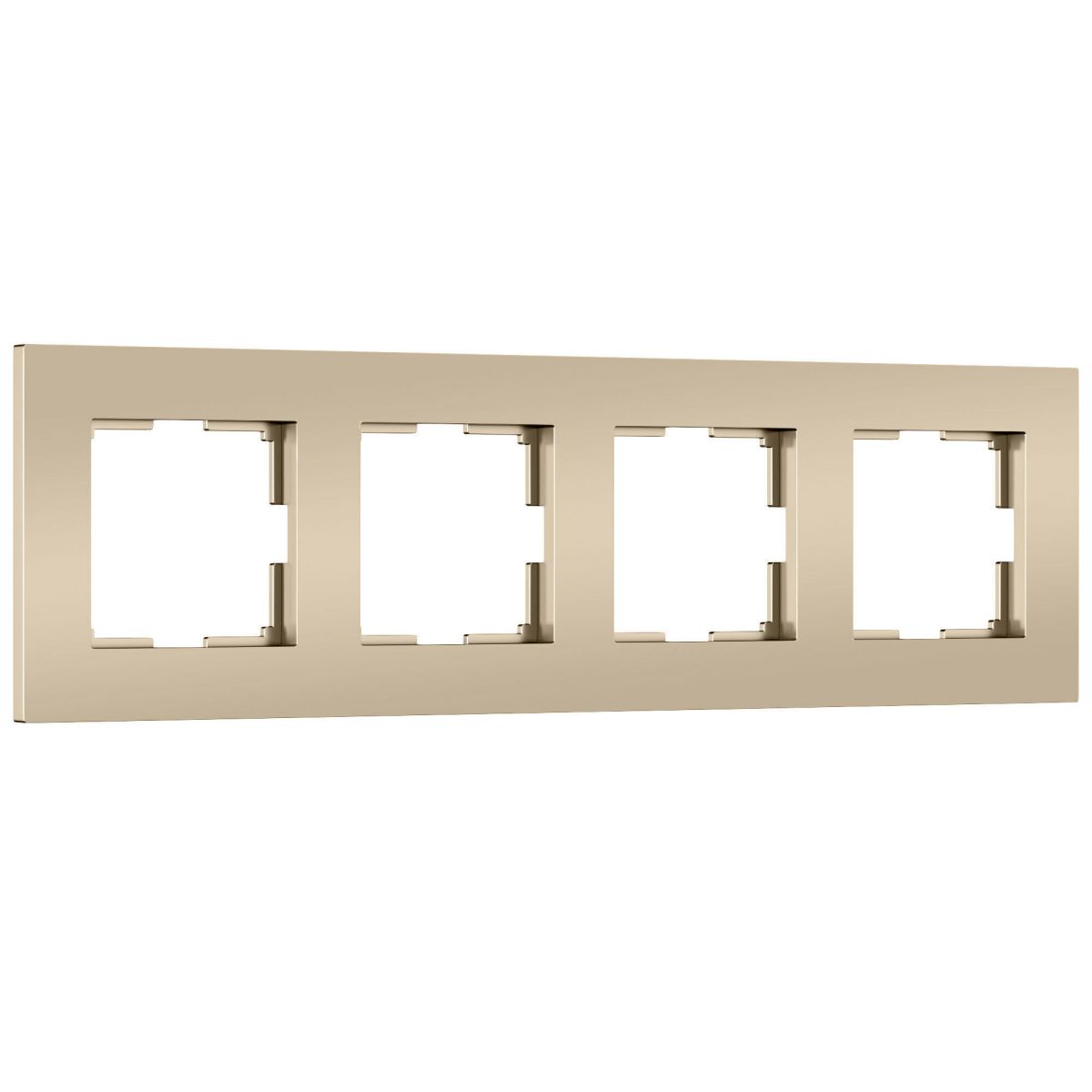 Рамка на 4 поста Werkel Slab (шампань софт) W0042911 4690389218446 a071627