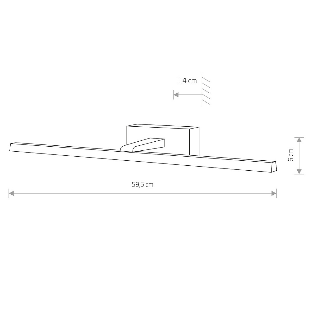 Подсветка для картин Nowodvorski Van Gogh Led Chrome 10288